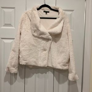 Faux fur jacket